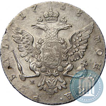 Фото 1 рубль 1768 года ММД-EI 