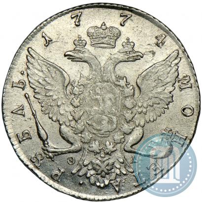 Фото 1 рубль 1774 года СПБ-ФЛ 