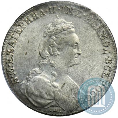 Picture 1 rouble 1777 year СПБ-ФЛ 