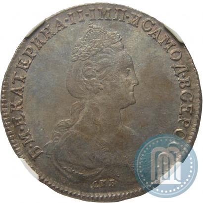 Фото 1 рубль 1782 года СПБ-ИЗ 