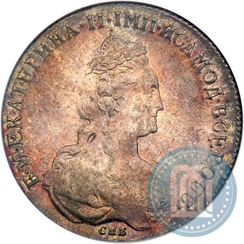 Picture 1 rouble 1782 year СПБ-ИЗ 