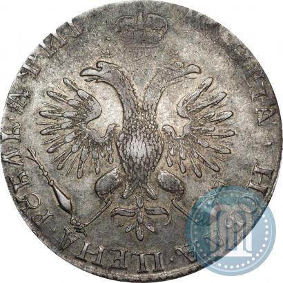 Фото 1 рубль 1718 года OK 