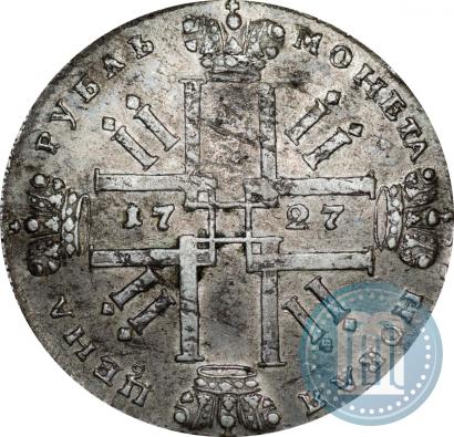 Picture 1 rouble 1727 year  "Petersburg type"