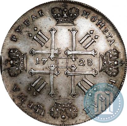 Picture 1 rouble 1728 year  "Type of 1728"