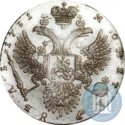 Фото 1 рубль 1731 года  