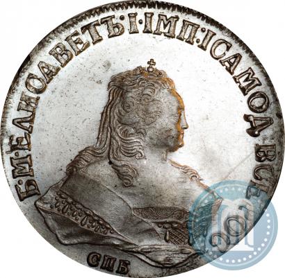 Picture 1 rouble 1750 year СПБ 