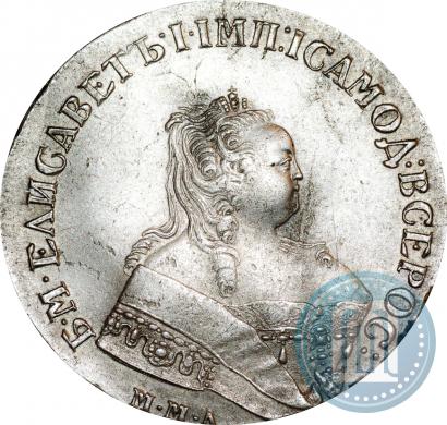 Picture 1 rouble 1751 year ММД 