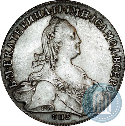 Фото 1 рубль 1774 года СПБ-ФЛ 