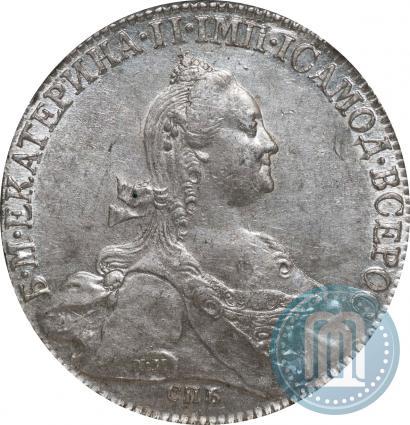 Фото 1 рубль 1776 года СПБ-ЯЧ 