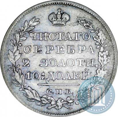 Фото Полтина 1824 года СПБ-ПД 