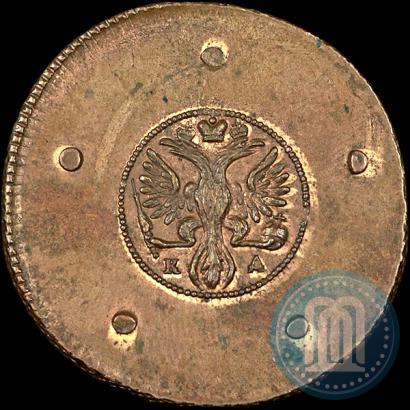 Фото 5 копеек 1726 года КД 