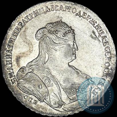 Picture 1 rouble 1738 year СПБ "Petersburg type"