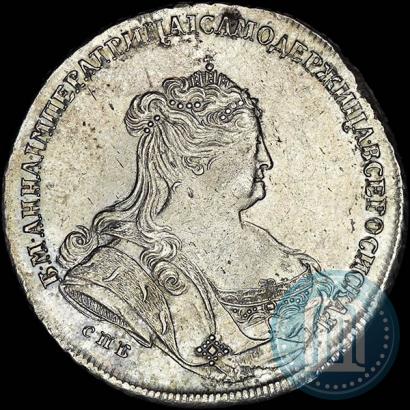 Picture 1 rouble 1738 year СПБ "Petersburg type"