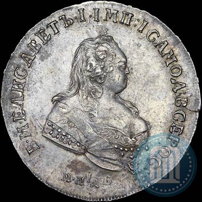Picture 1 rouble 1742 year ММД 
