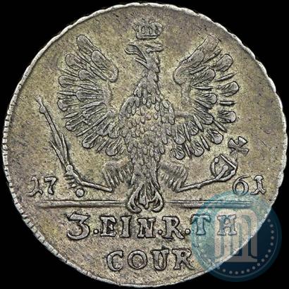 Picture 1/3 Thaler 1761 year  