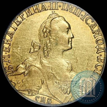 Picture 10 roubles 1767 year СПБ 