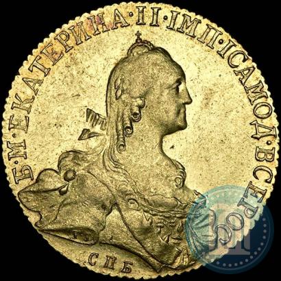 Picture 10 roubles 1769 year СПБ 