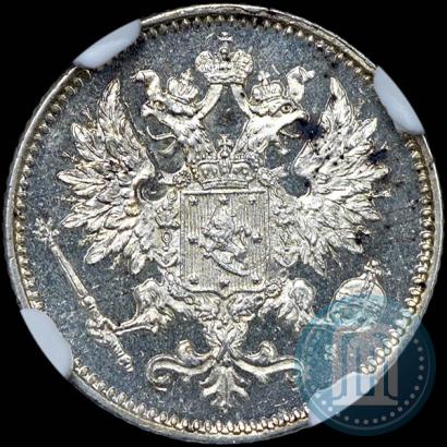 Фото 25 пенни 1875 года S 