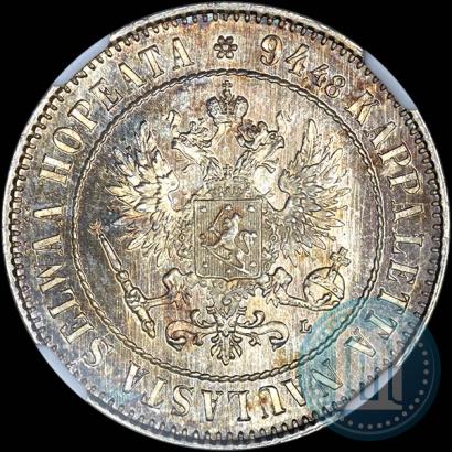 Picture 1 markka 1892 year L 