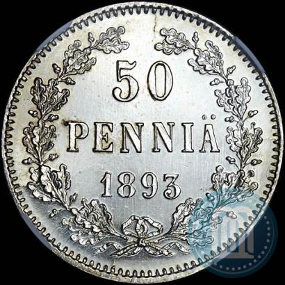 Фото 50 пенни 1893 года L 
