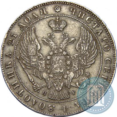 Picture 1 rouble 1839 year СПБ-НГ 