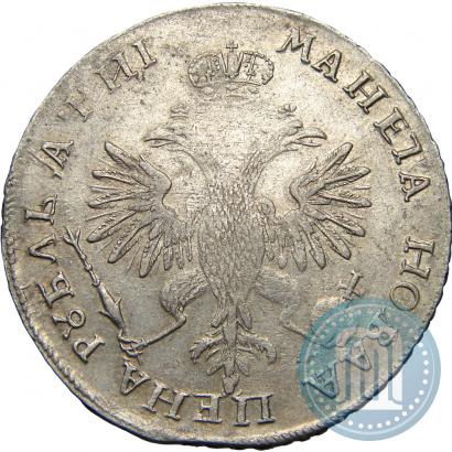 Фото 1 рубль 1718 года OK-L 
