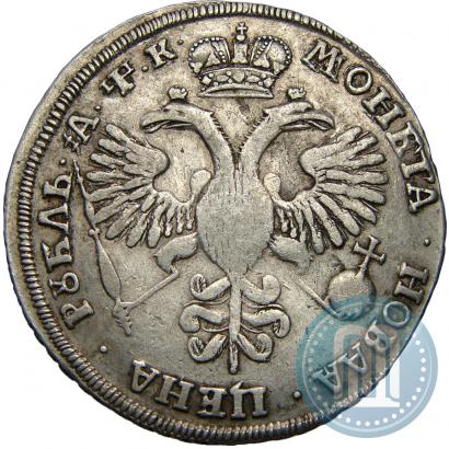 Фото 1 рубль 1720 года OK "Портрет в латах"