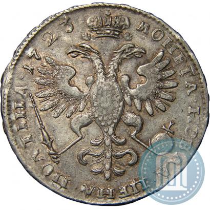 Picture Poltina 1723 year  "Portrait in ancient armour"
