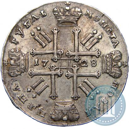 Picture 1 rouble 1728 year  "Type of 1728"