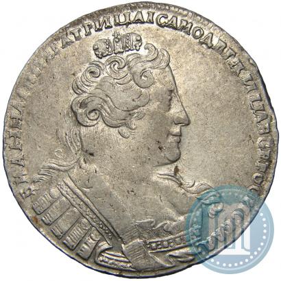 Фото 1 рубль 1734 года  "Тип 1732 года"