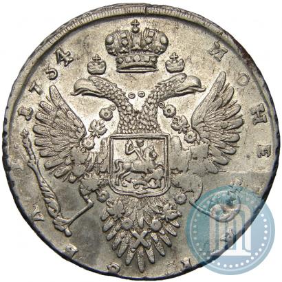 Фото 1 рубль 1734 года  "Тип 1732 года"