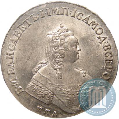 Picture 1 rouble 1756 year ММД-МБ 