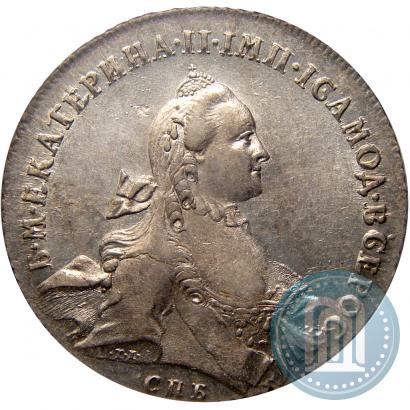 Фото 1 рубль 1762 года СПБ-НК 