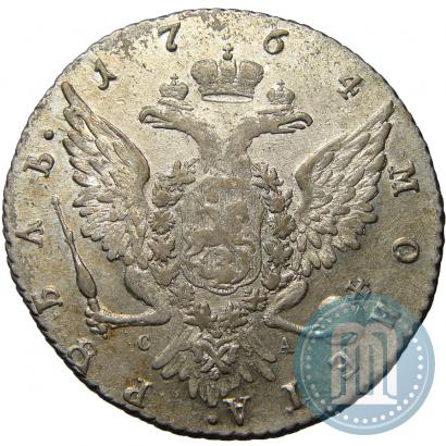 Фото 1 рубль 1764 года СПБ-СА 