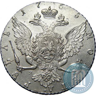 Фото 1 рубль 1765 года СПБ-ЯI 