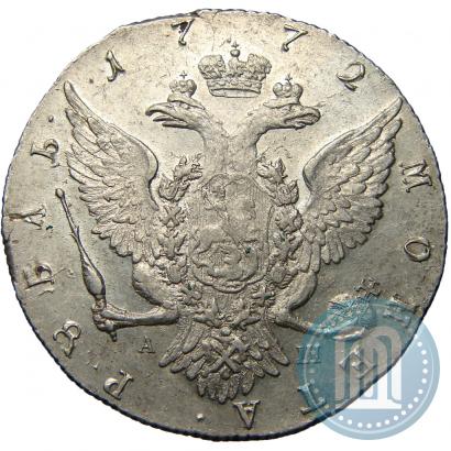 Picture 1 rouble 1772 year СПБ-АШ 
