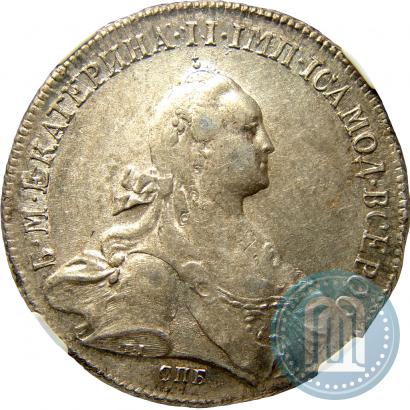Picture 1 rouble 1773 year СПБ-ЯЧ-Т.I. 