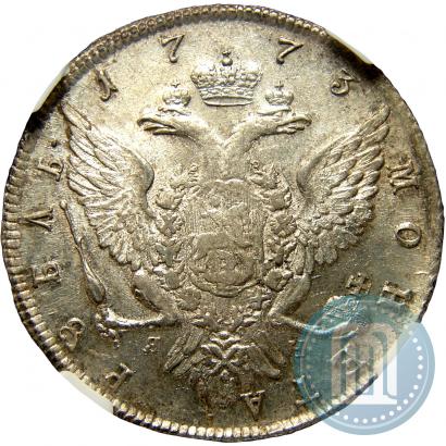Picture 1 rouble 1773 year СПБ-ЯЧ-Т.I. 