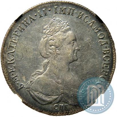 Фото Полтина 1777 года СПБ-ФЛ 