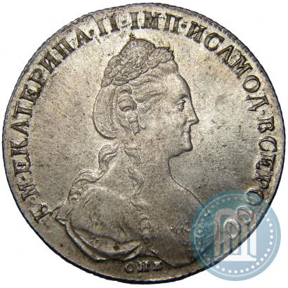 Picture 1 rouble 1780 year СПБ-ИЗ 