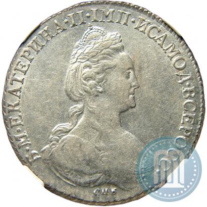 Picture 1 rouble 1782 year СПБ-ИЗ 