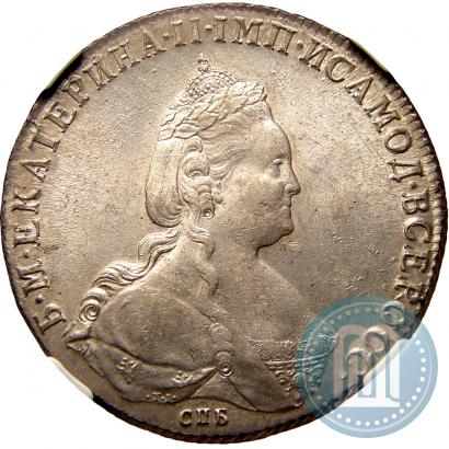 Picture 1 rouble 1786 year СПБ-ЯА 
