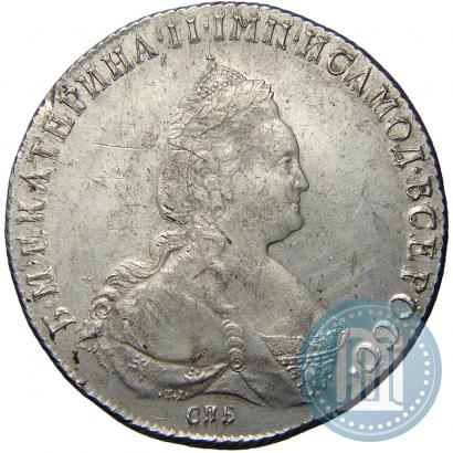 Picture 1 rouble 1786 year СПБ-ЯА 