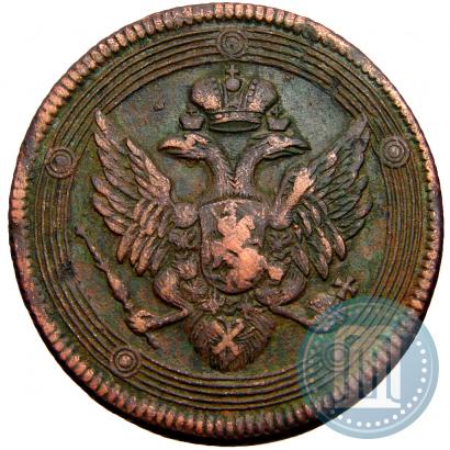 Picture 5 kopecks 1802 year ЕМ 