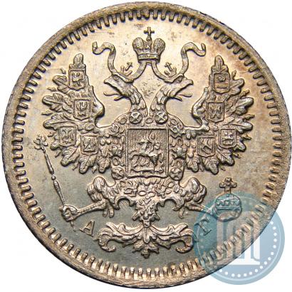 Фото 5 копеек 1883 года СПБ-АГ 
