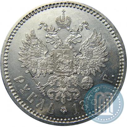 Фото 1 рубль 1887 года (АГ) 