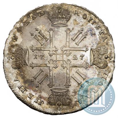 Picture 1 rouble 1727 year  "Moscow type"