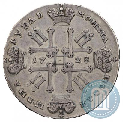 Фото 1 рубль 1728 года  "Тип 1728"