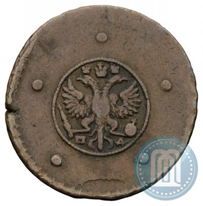 Picture 5 kopecks 1730 year МД 