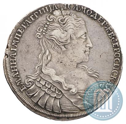 Фото 1 рубль 1734 года  "Тип 1734 года"